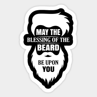 Blessing of the Beard Sticker